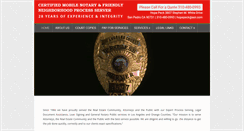 Desktop Screenshot of certifiedmobilenotary.com